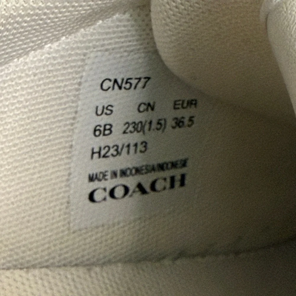 Coach Lowline White Sneakers - Picture 10 of 10